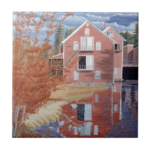 Pink House in Autumn (Frente)