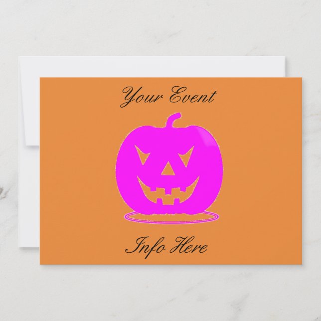 Pink Jack o'lantern Halloween Thunder_Cove (Frente)