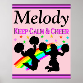 PINK MANTENHA CALMA E POSTER PERSONALIZADO DE CERV