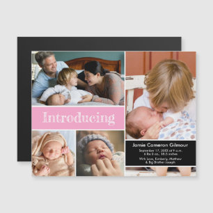 Pink Obrigado e Apresentando a segunda foto do beb