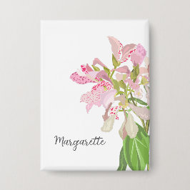 Pink Orchid Floral Design – Elegant Botanical Art