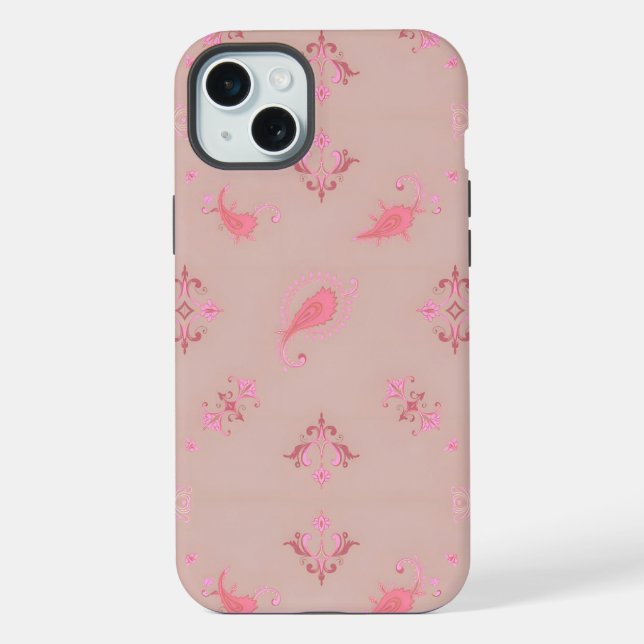 Pink Paisley Pattern (Verso)