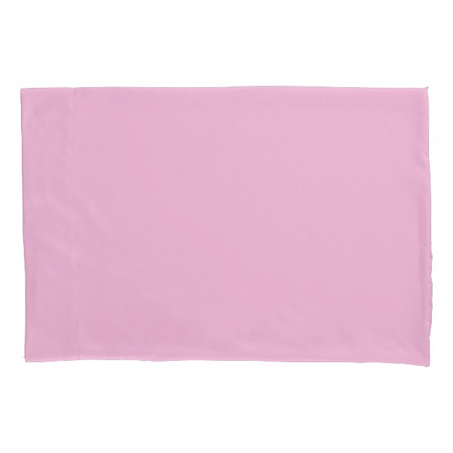 Pink Pillowcase Matching Kawaii Unicorn  (Frente)