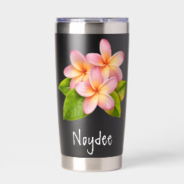 Pink Plumeria Frangipani, your Name, Floral