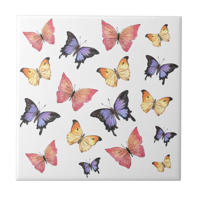 Pink Purple Butterflies (Frente)