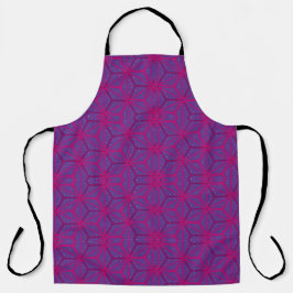 Pink retro geometric pattern