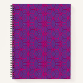 Pink retro geometric pattern