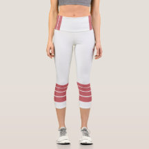 Pink Retro Stripes and Text on Minimalist
