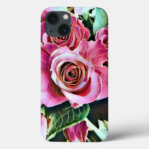PINK ROSES FLORES