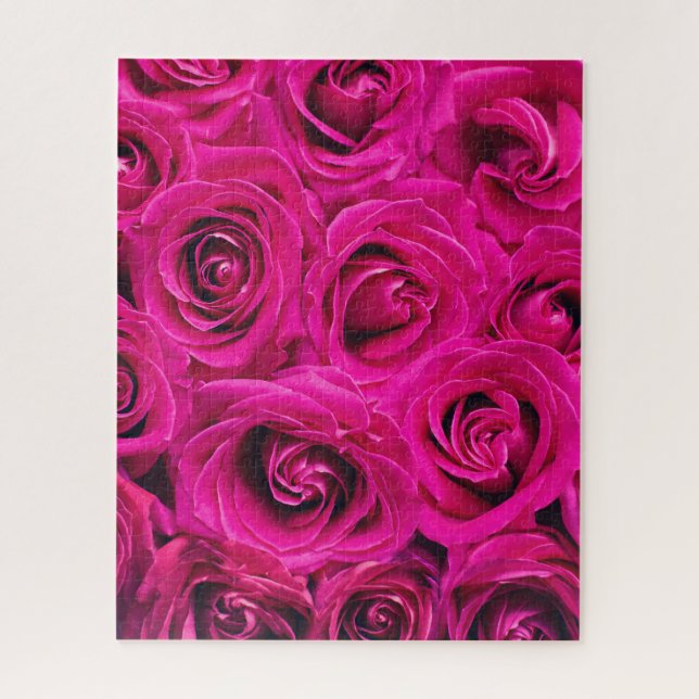PINK ROSES JIGSAW QUEBRA-CABEÇA (Vertical)