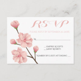 PINK RSVP FLORRY BLOSSOMS