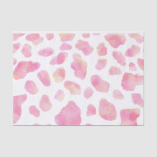 PINK SAFARI - Papel de Tecido Impresso com Leopard