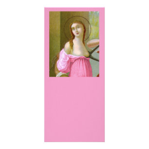 Pink St. Agatha (M 003) Cartão de Prateleira #1
