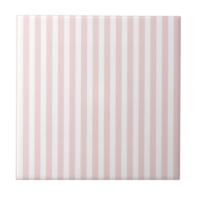 Pink Stripes Pattern Minimal Modern Spring Summer (Frente)