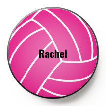 Pink Water Polo ball Pressionando o telefone
