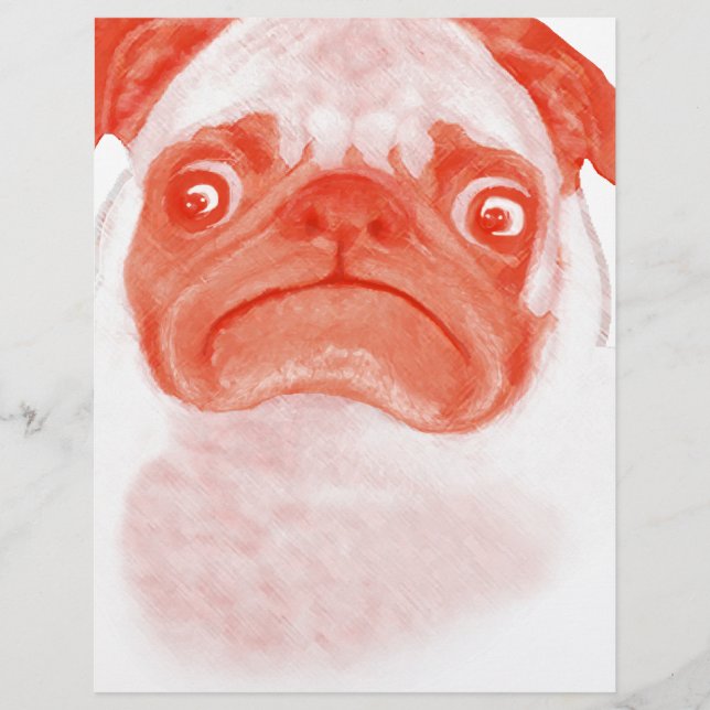 PINKish Coral Grumpy Puggy (Frente)