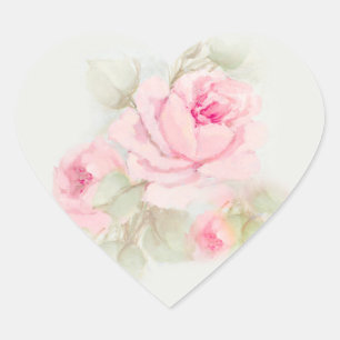 Pinks de etiquetas de rosa