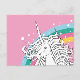 PINO DE CARTÃO POSTAL UNICORN