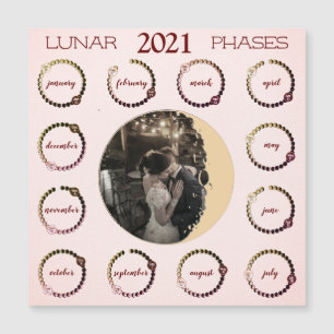 Pino do Calendário do Magnet de Fases Lunares da F