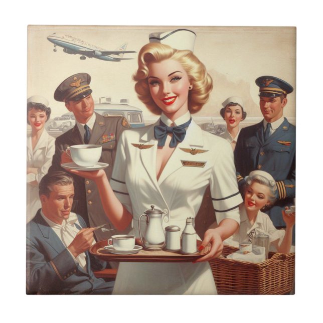 Pino do comissário de vintage (Frente)