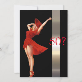 Pino Sexy, Lady em Vermelho, Convite de Aniversári