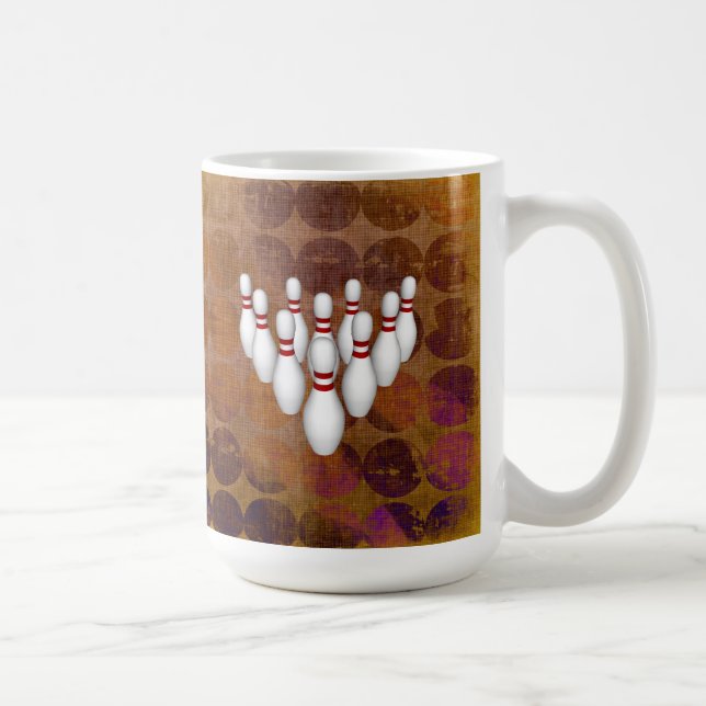 Pinos de Boliche: Modelo 3D: Caneca de Café (Direita)