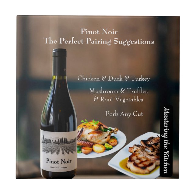 Pinot Noir Wine Pairing/Mastering the Kitchen (Frente)