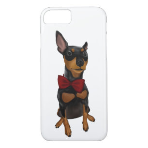 Pinscher diminuto (Pin do minuto) com capas de