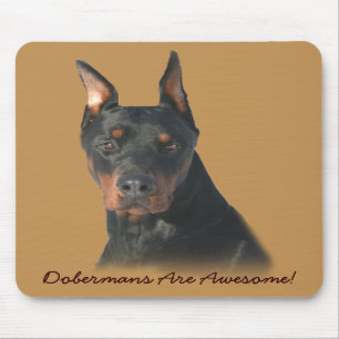 Pinscher Mousepad impressionante do Doberman