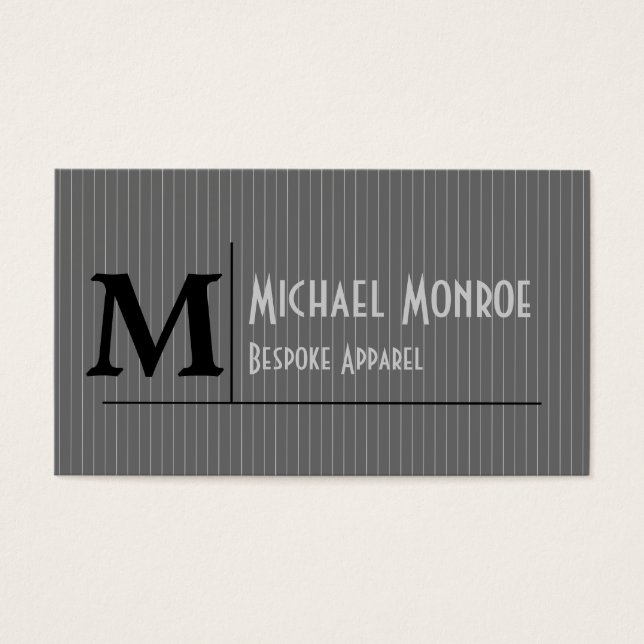 Pinstripe Monogramas (Frente)