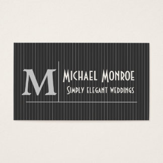 Pinstripe Monogramas