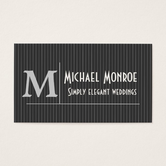 Pinstripe Monogramas (Frente)