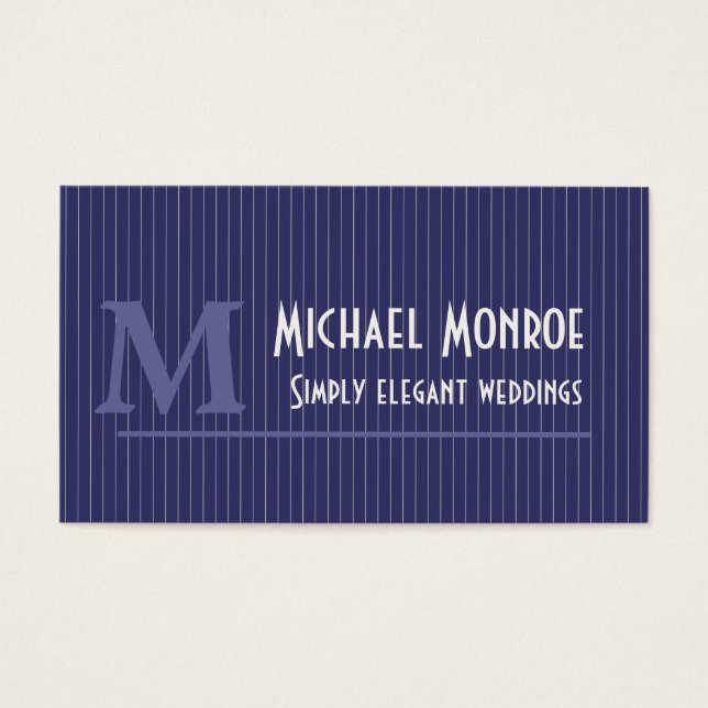 Pinstripe Monogramas (Frente)