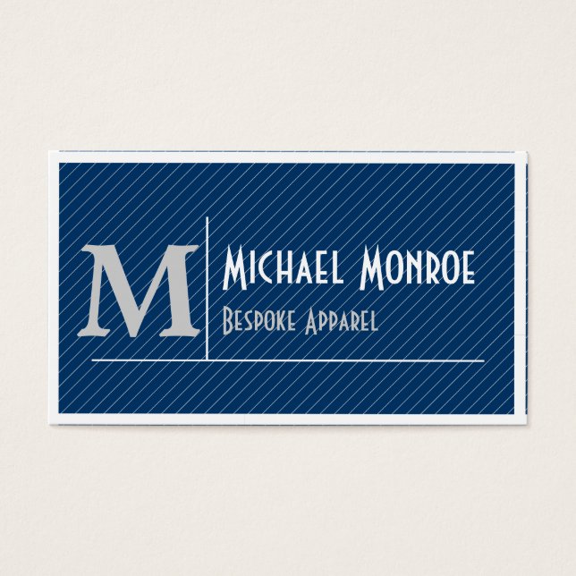 Pinstripe Monogramas (Frente)