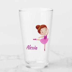 Pint Copo de Ballet Personalizável com Nome - Fofo