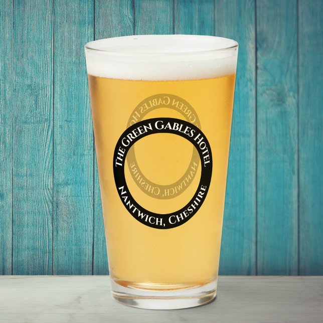 Pint Copo de bebidas de hotel ou bar (Criador carregado)