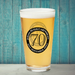 Pint Copo de Celebração de 70º Aniversário