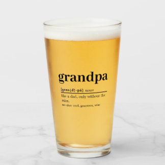 Pint Copo de Cerveja Definição Vô