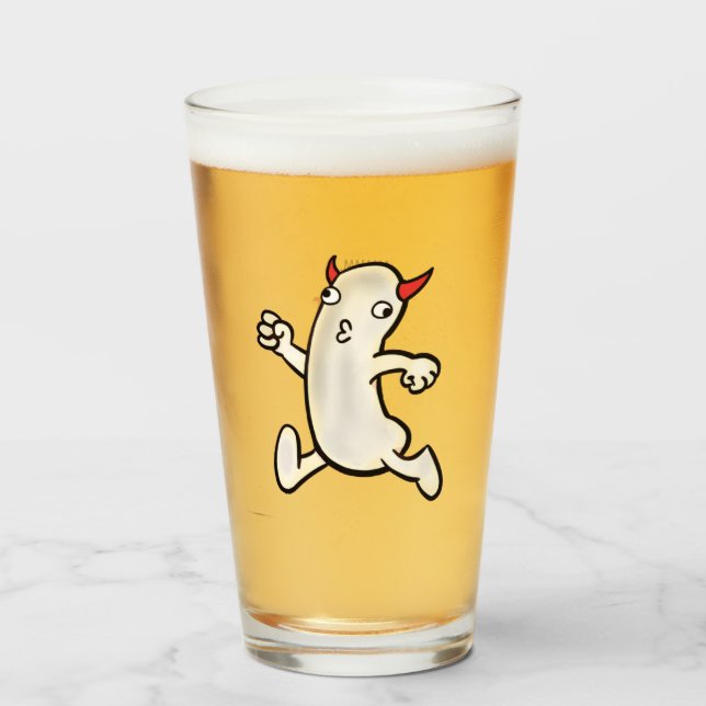 Pint Copo de Cerveja Wayward Weenies (Frente (Preenchido))