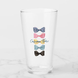 Pint Copo de Tinta Gravata Borboleta Personalizada