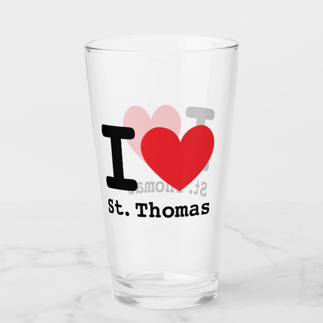 Pint Copo de vidro (Frente)