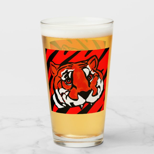 Pint Copo de vidro (Traseira (Preenchido))