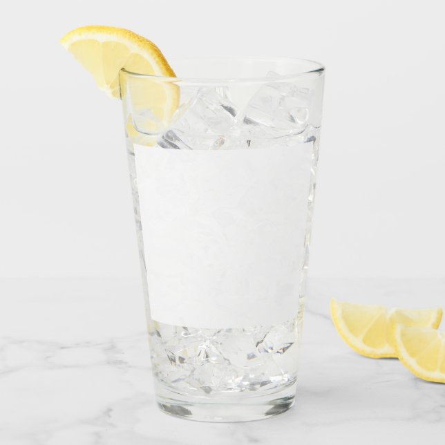 Pint Copo de vidro (Gelo frontal)