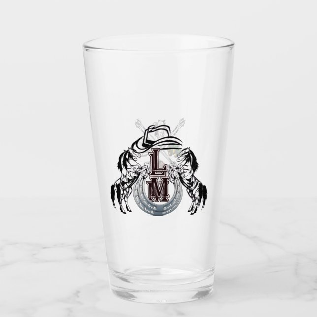 Pint copo de vidro  (Frente)