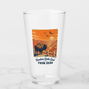 Pint Copo de Vidro Freedom Looks Good Canyon