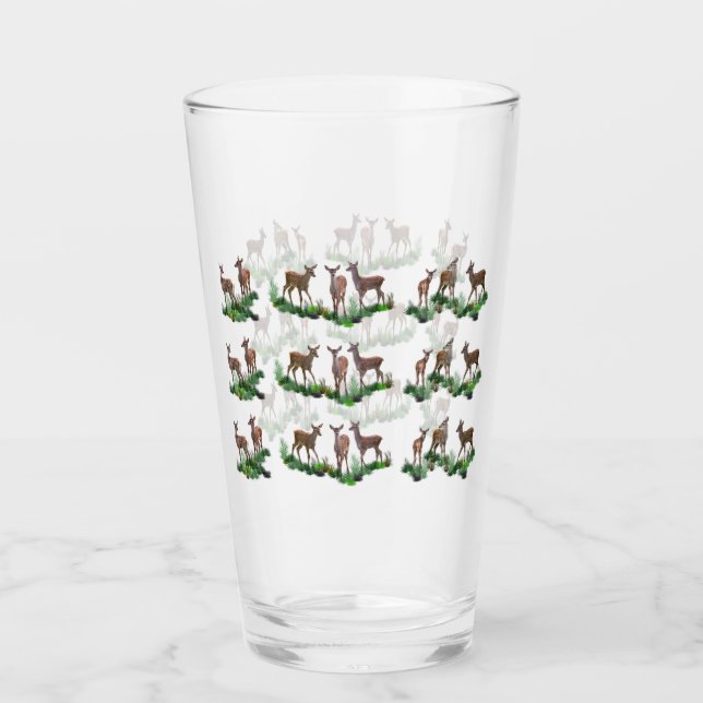 Pint Copo de Vidro Prado do Bambi (Frente)