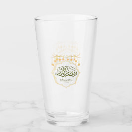 Pint Copo de Vidro Ramadan Kareem