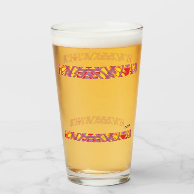 Pint Copo de Vidro: Sem Início Sem Fim (Frente (Preenchido))