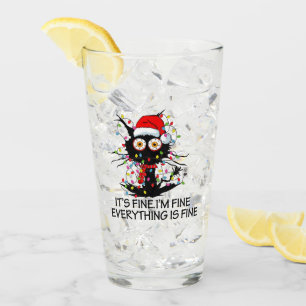 Pint Está tudo bem! Copo de vidro