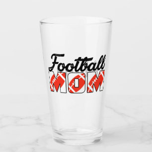 Pint Mãe de Futebol e Copo com Nome